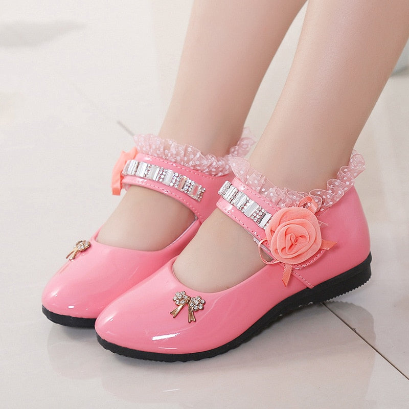 Elegant Princess  Leather Shoes