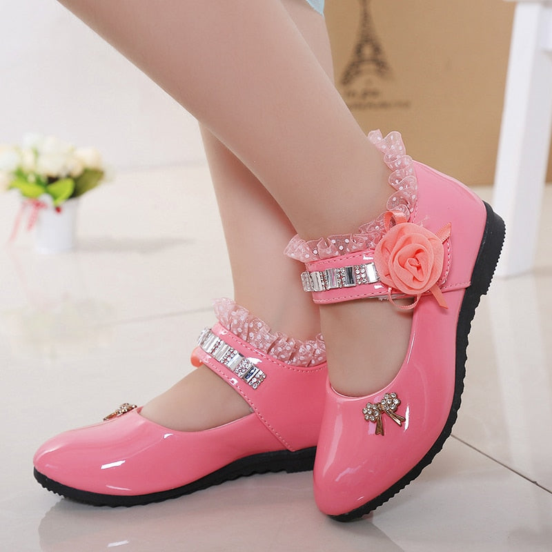 Elegant Princess  Leather Shoes