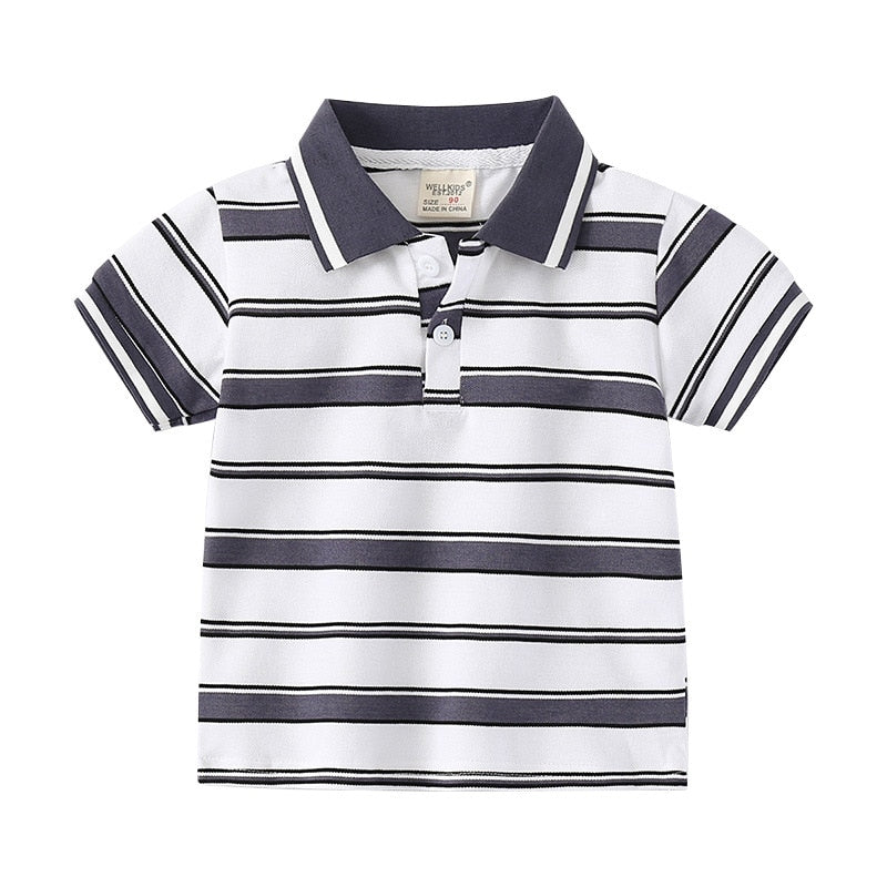 Striped Boys Polo T-shirts