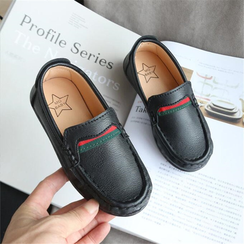 Soft Bottom Moccasins  Leather Shoe