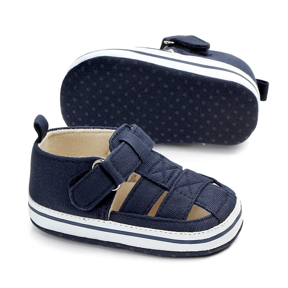 Fashion Soft Crib  First Walker Infant Baby Boys Shoes