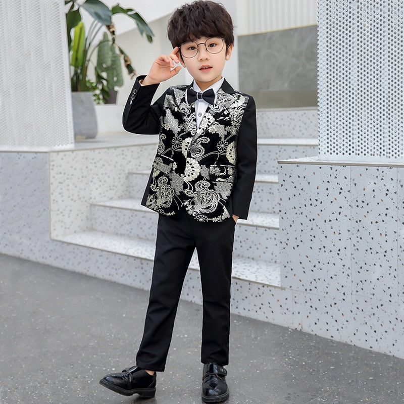 Bowtie 3PCS  Piano Costume Boys