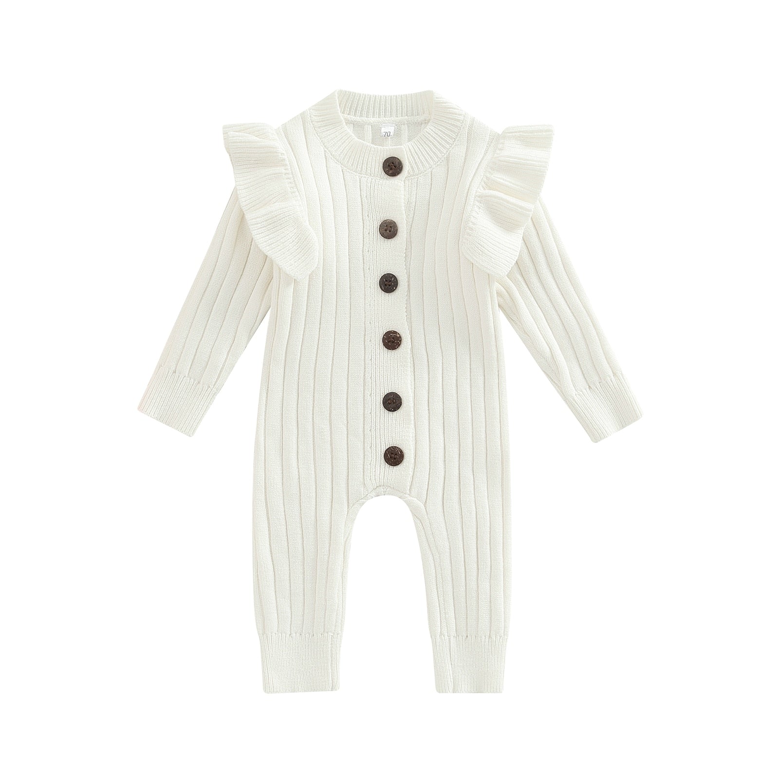 Baby Romper Girl Knit Warm Long Sleeve  Jumpsuit