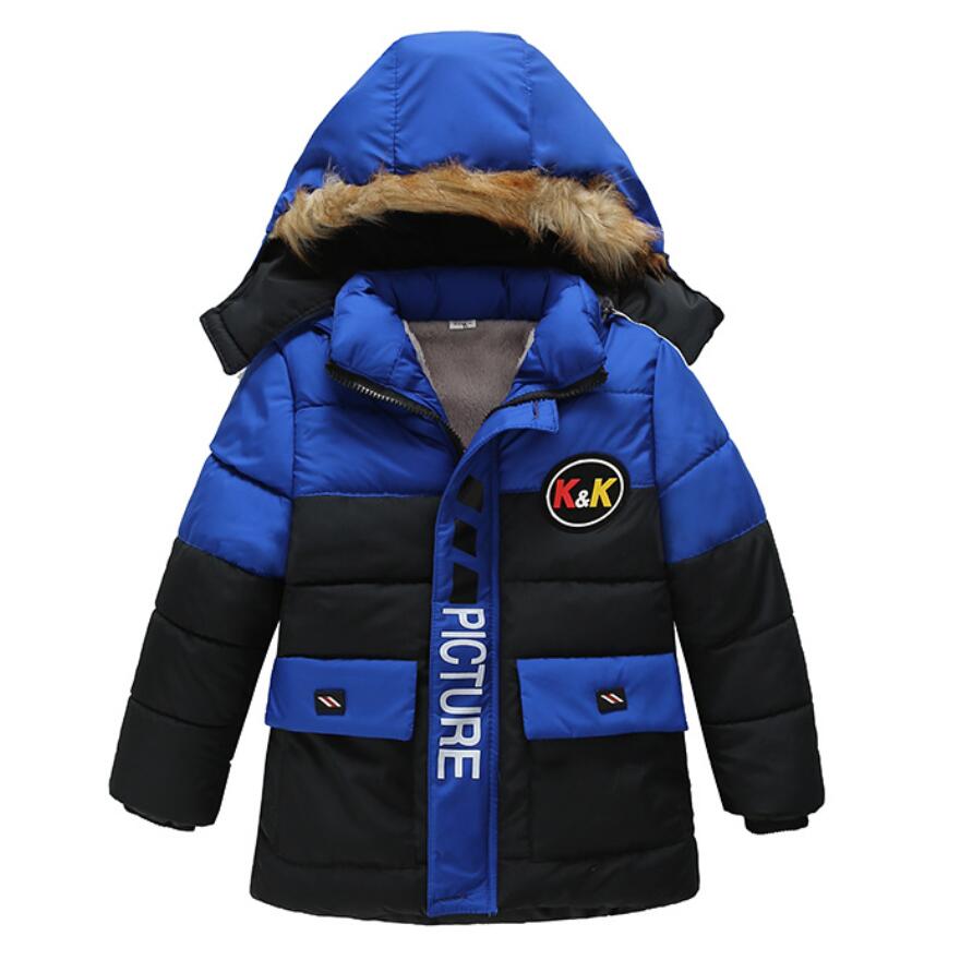 Winter Hooded Warm Windbreaker  Coat