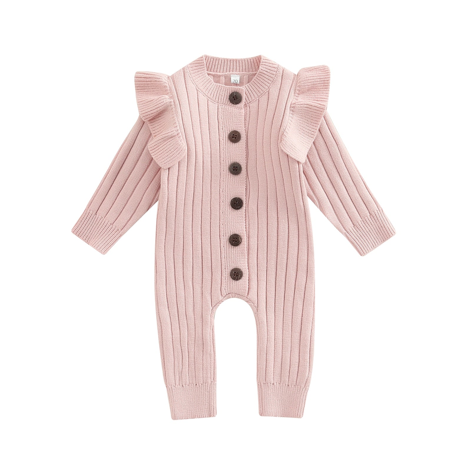 Baby Romper Girl Knit Warm Long Sleeve  Jumpsuit