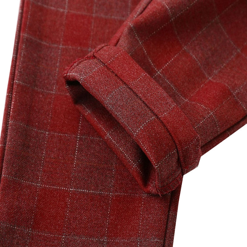 Classic White Shirt with Plaid Vest  Pants