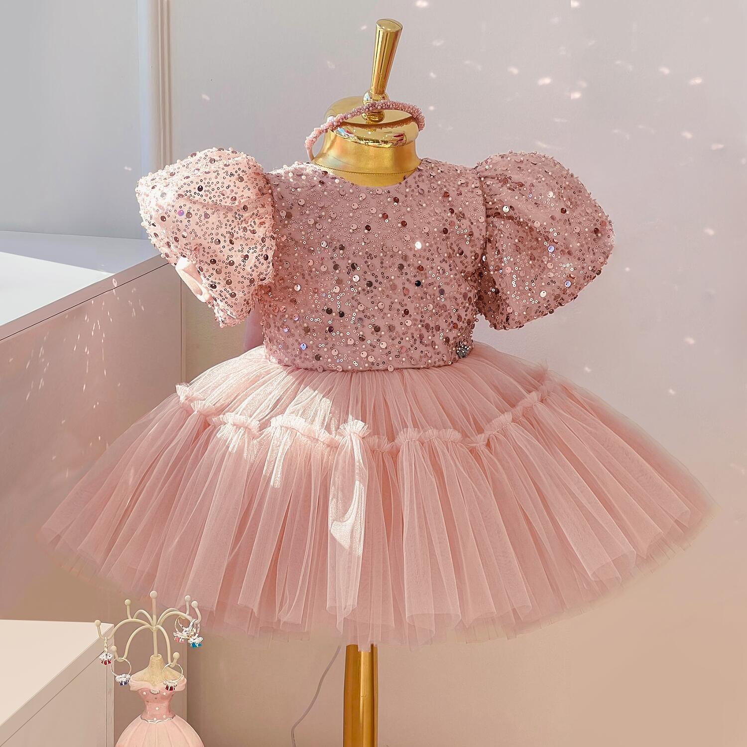 Christening Tutu Gown Vestido