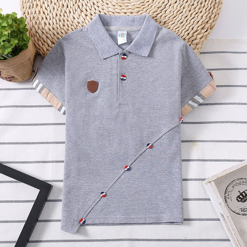 Children Polo Shirt Solid Kids
