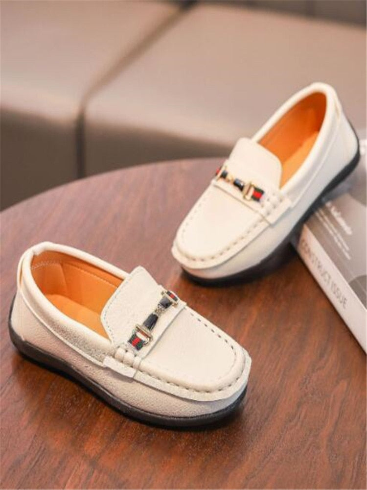 Soft Bottom Moccasins  Leather Shoe