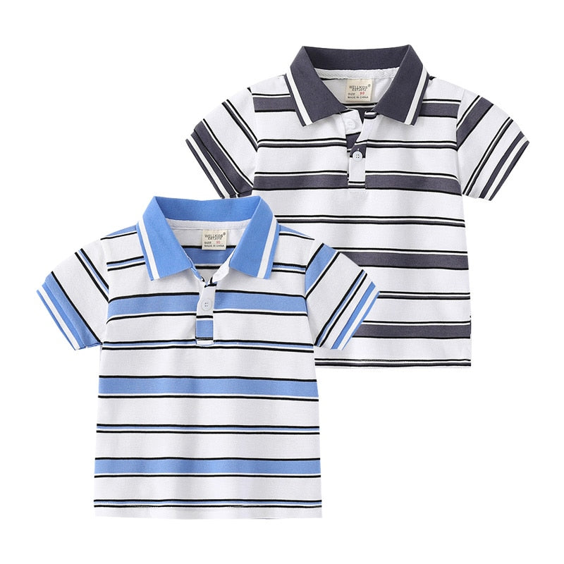 Striped Boys Polo T-shirts