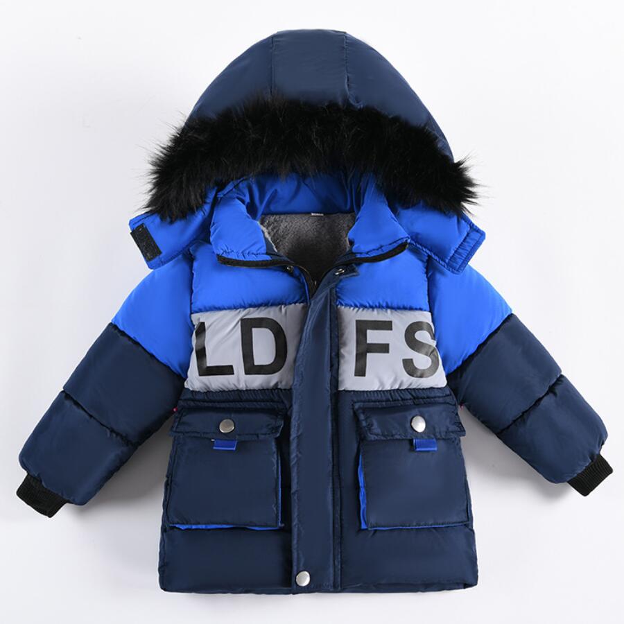 Winter Hooded Warm Windbreaker  Coat
