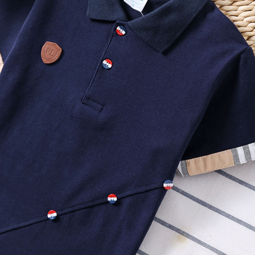 Children Polo Shirt Solid Kids
