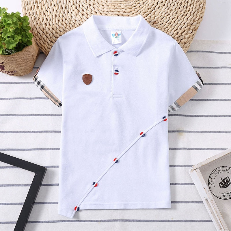 Children Polo Shirt Solid Kids