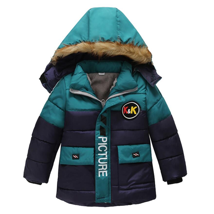 Winter Hooded Warm Windbreaker  Coat