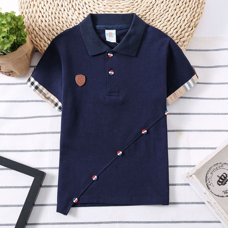 Children Polo Shirt Solid Kids