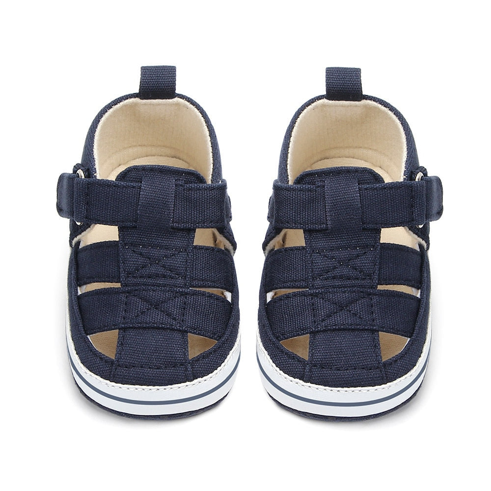 Fashion Soft Crib  First Walker Infant Baby Boys Shoes