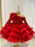 Scoop Neck Puff Girls Party Tulle  Ceremonial Dress