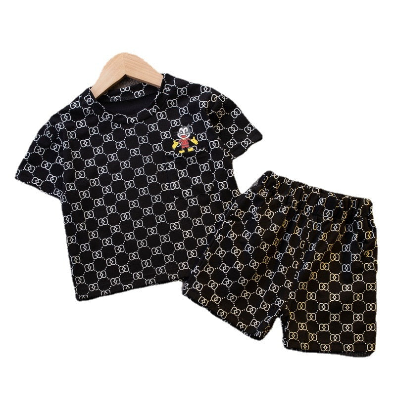 2PcsSummer Boys Clothes Sets