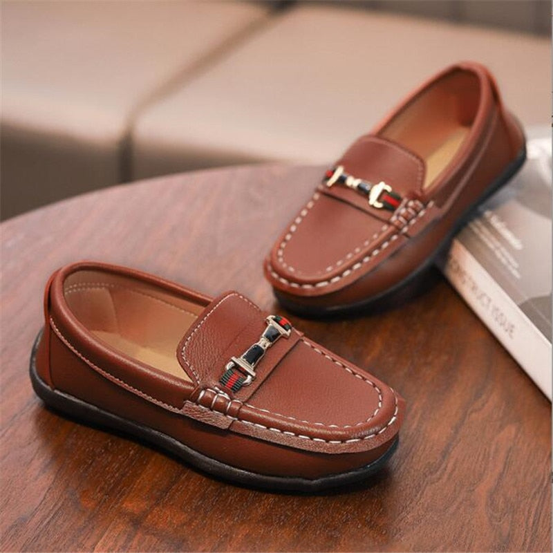 Soft Bottom Moccasins  Leather Shoe