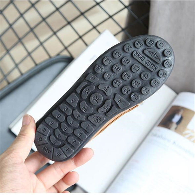 Soft Bottom Moccasins  Leather Shoe