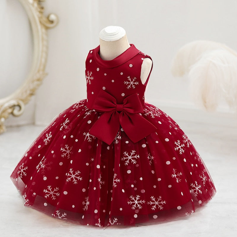 Snowflake  Princess Dress