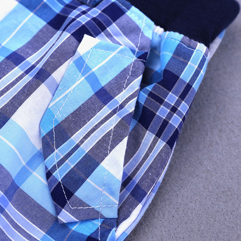 Cotton Short Sleeve Shirt+Shorts Kids Clothes