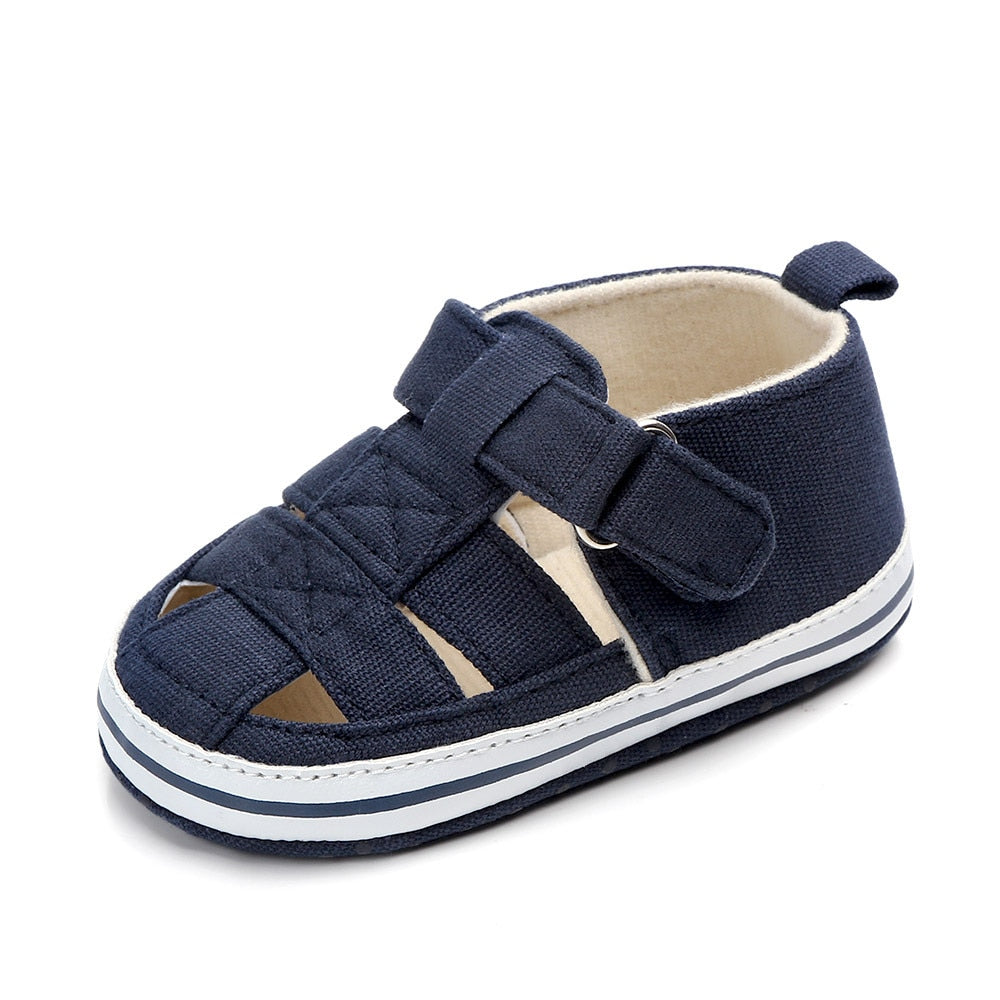 Fashion Soft Crib  First Walker Infant Baby Boys Shoes