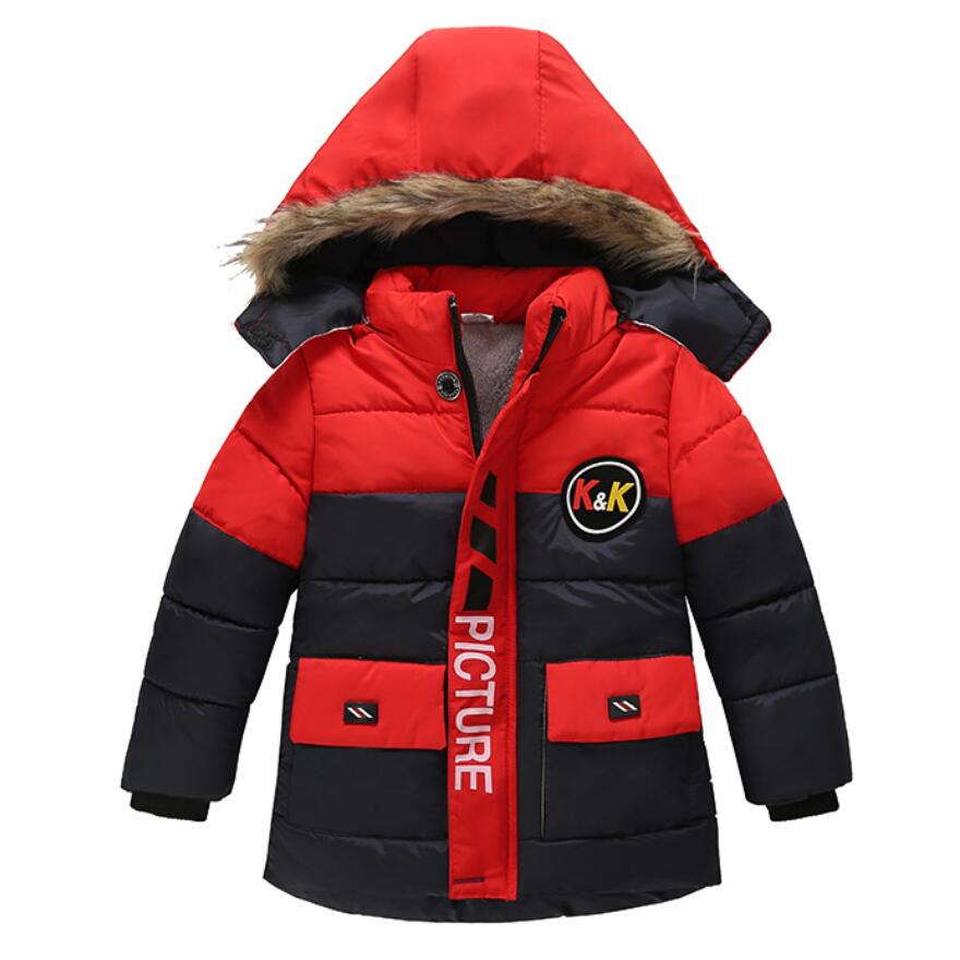 Winter Hooded Warm Windbreaker  Coat