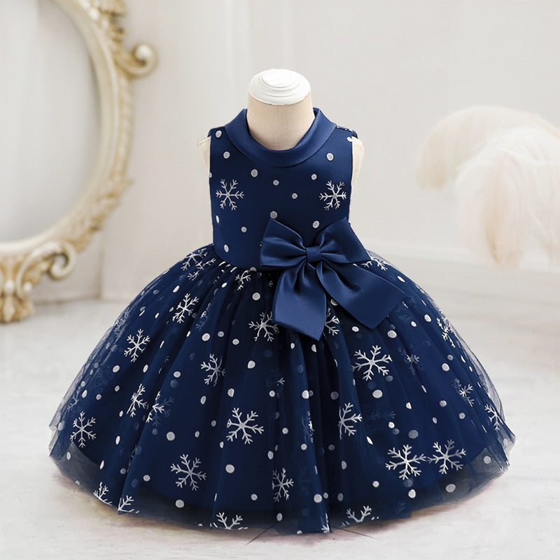 Snowflake  Princess Dress