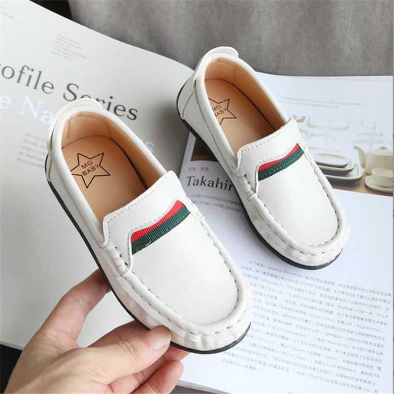 Soft Bottom Moccasins  Leather Shoe