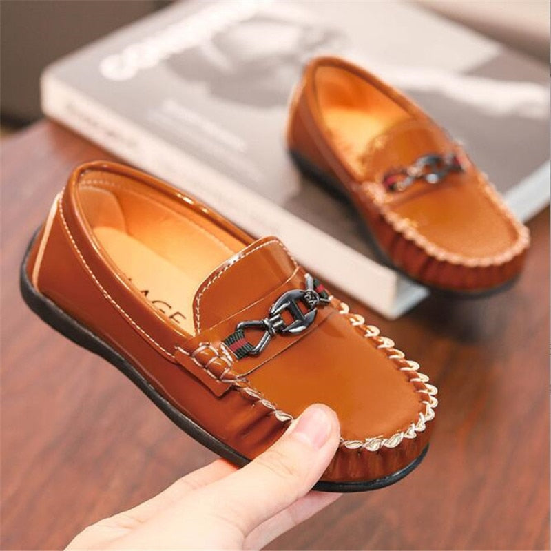 Soft Bottom Moccasins  Leather Shoe